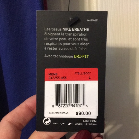 Nike Barcelona Jersey NWT - Picture 5 of 8